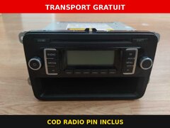 Radio VW RCD210 MP3 1K0 035 156 B Panasonic Golf 5 6 Polo Fabia Original
